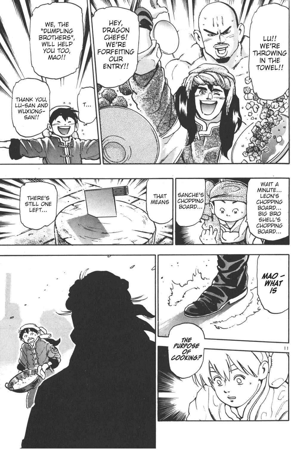 Shin Chuuka Ichiban! Chapter 100 page 11 - Chapter 100: A Hundred Blooming Flowers