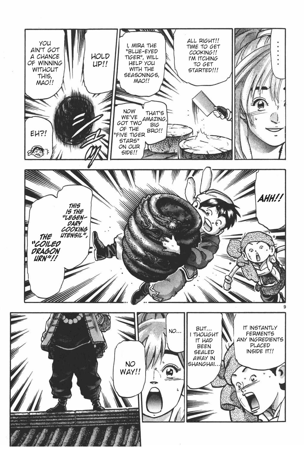 Shin Chuuka Ichiban! Chapter 100 page 9 - Chapter 100: A Hundred Blooming Flowers