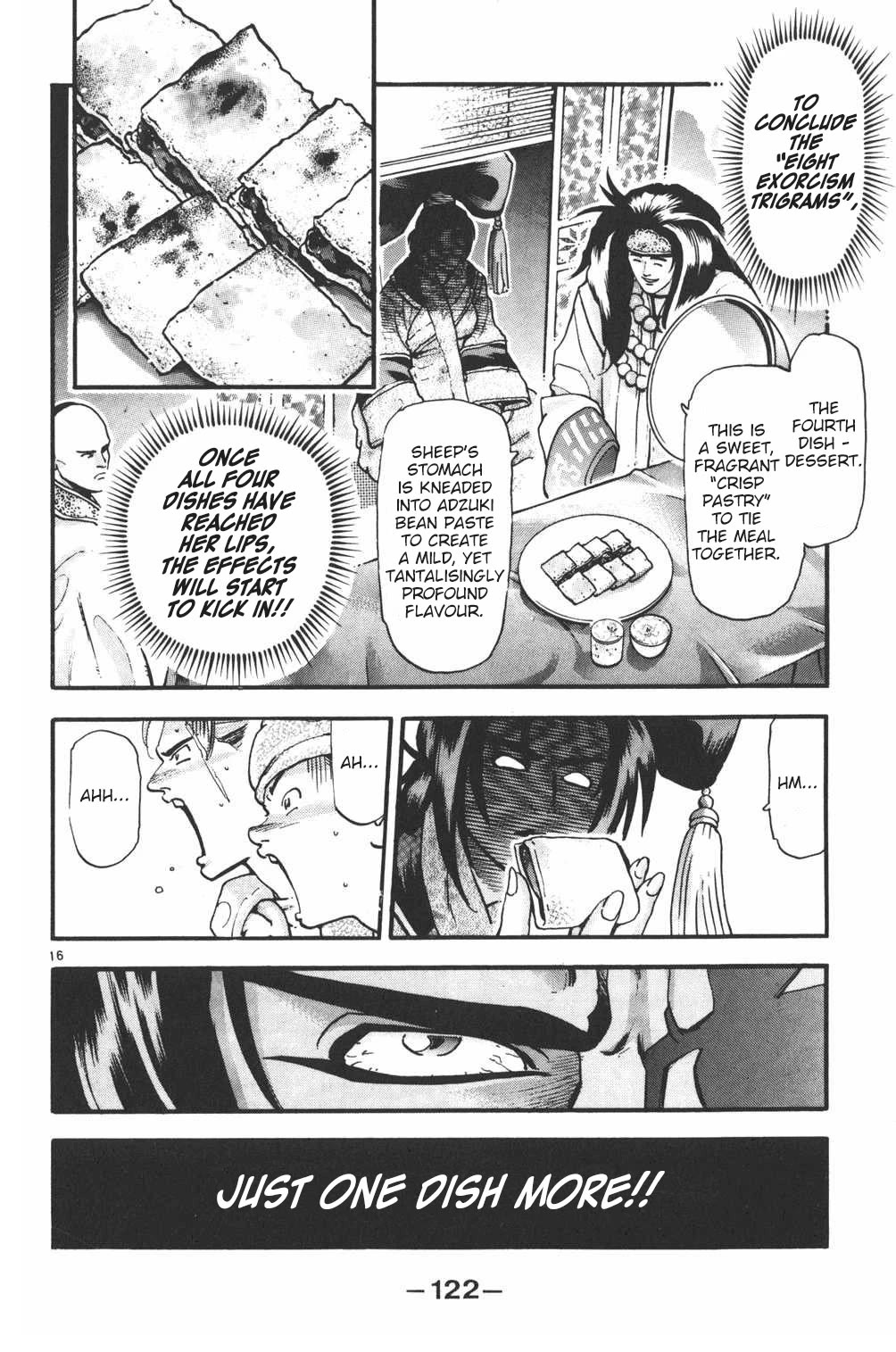 Shin Chuuka Ichiban! Chapter 103 page 16 - Chapter 103: Ultimate Dish: Eight Exorcism Trigrams!