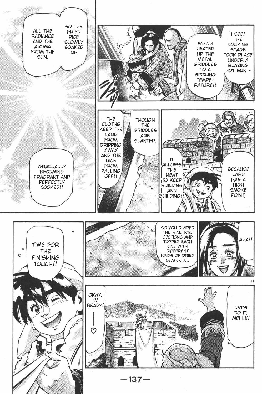 Shin Chuuka Ichiban! Chapter 104 page 11 - Chapter 104: That Golden Glow Is -