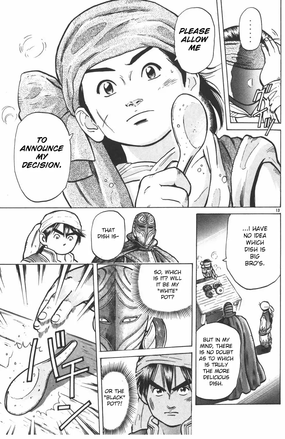 Shin Chuuka Ichiban! Chapter 11 page 13 - Chapter 11: The Unexpected Judge