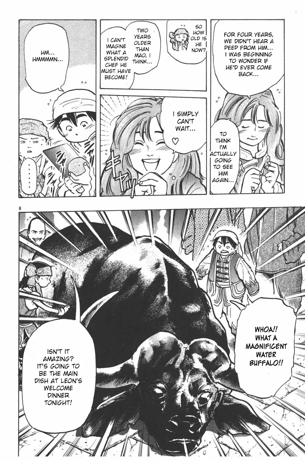 Shin Chuuka Ichiban! Chapter 14 page 8 - Chapter 14: The Tattooed Man