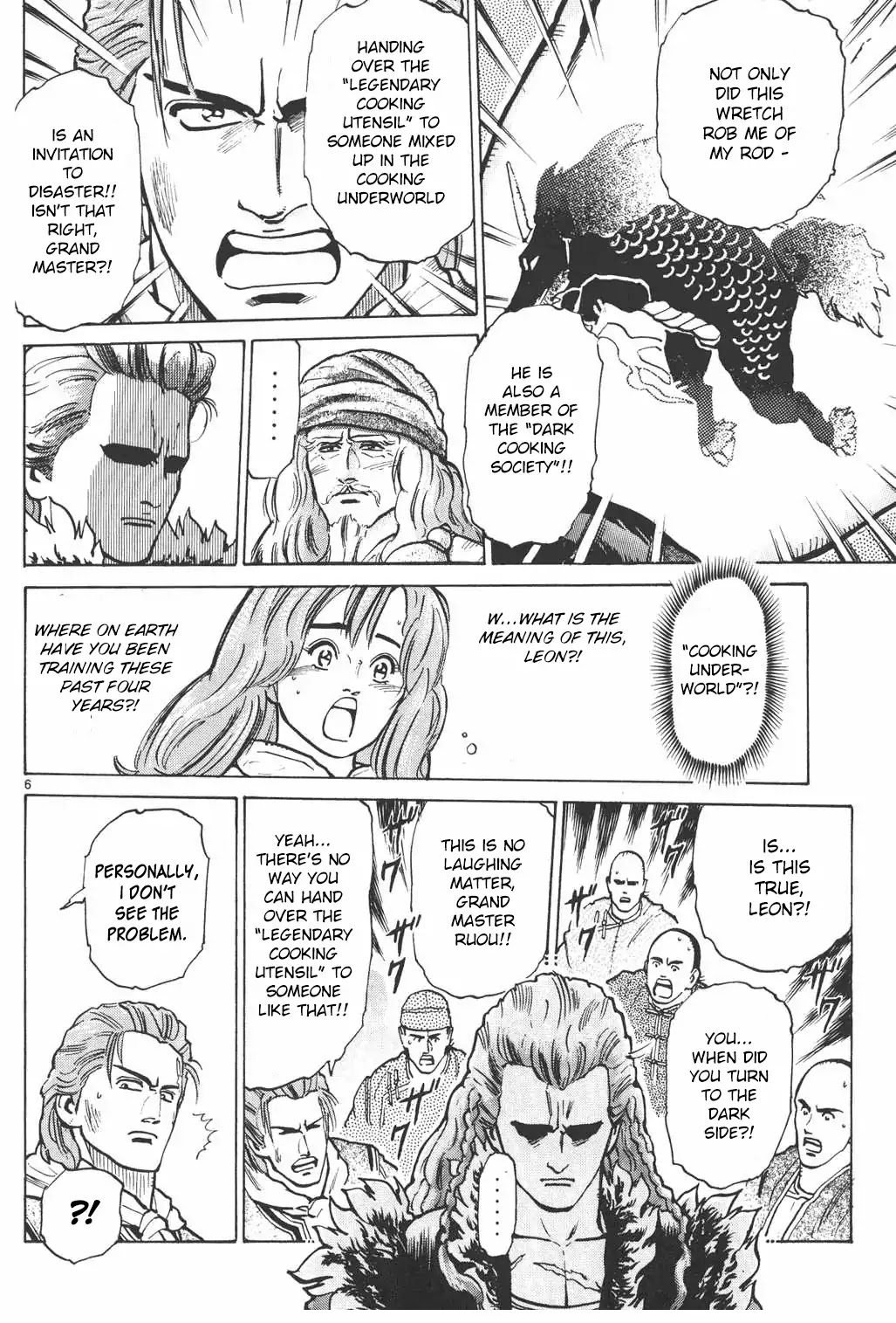 Shin Chuuka Ichiban! Chapter 15 page 6 - Chapter 15: The Divine Knifework Challenge Begins!!