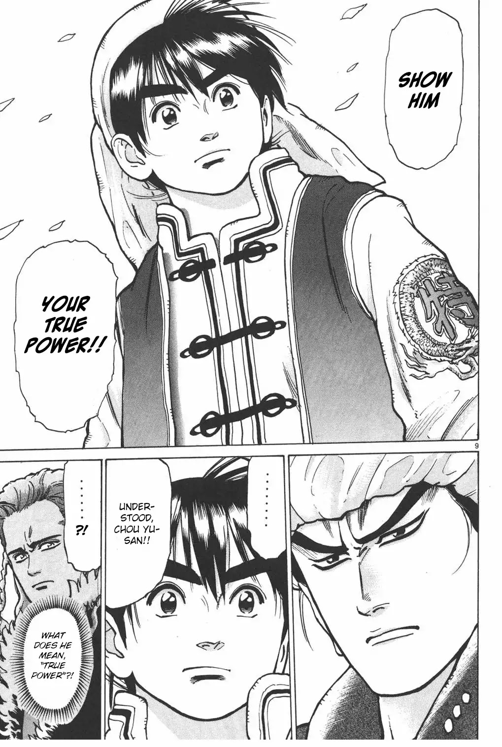 Shin Chuuka Ichiban! Chapter 15 page 9 - Chapter 15: The Divine Knifework Challenge Begins!!