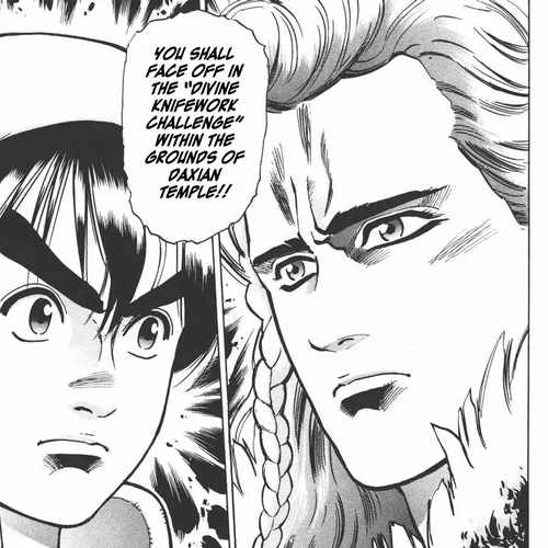 Shin Chuuka Ichiban! Chapter 15: The Divine Knifework Challenge Begins!! cover