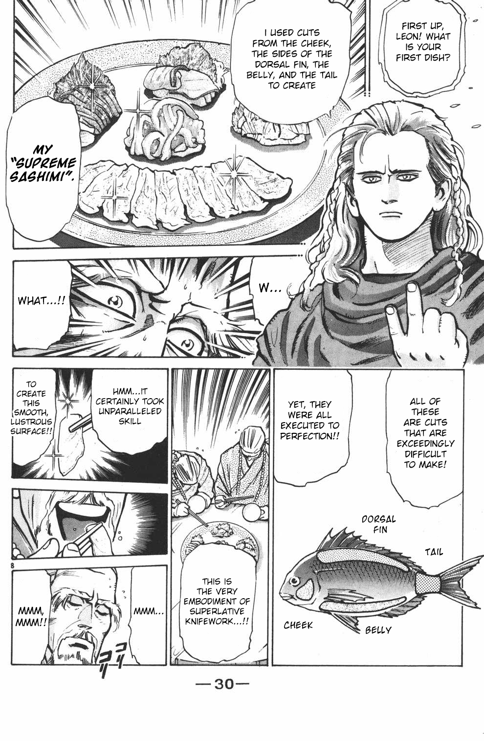 Shin Chuuka Ichiban! Chapter 17 page 8 - Chapter 17: The Dish Inside the Fish