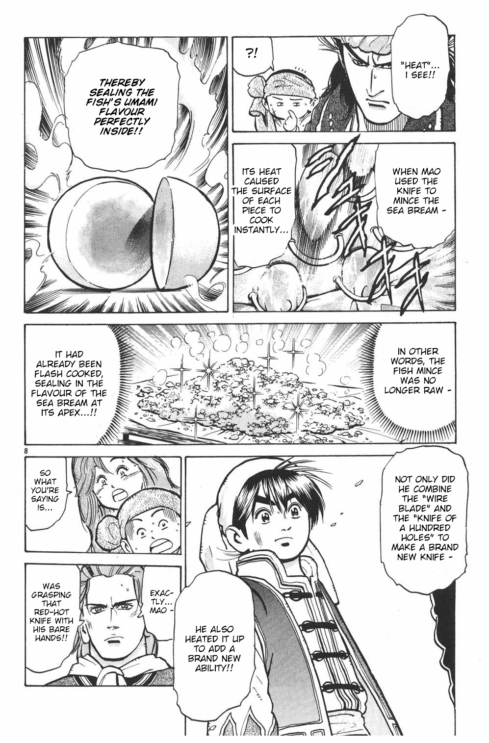 Shin Chuuka Ichiban! Chapter 20 page 8 - Chapter 20: A Chef's Burning Spirit