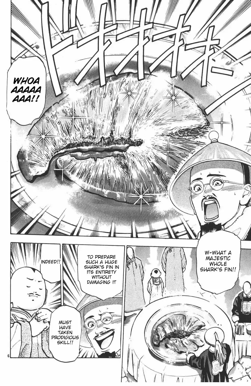 Shin Chuuka Ichiban! Chapter 27 page 6 - Chapter 27: Liberating the Shark's Fin