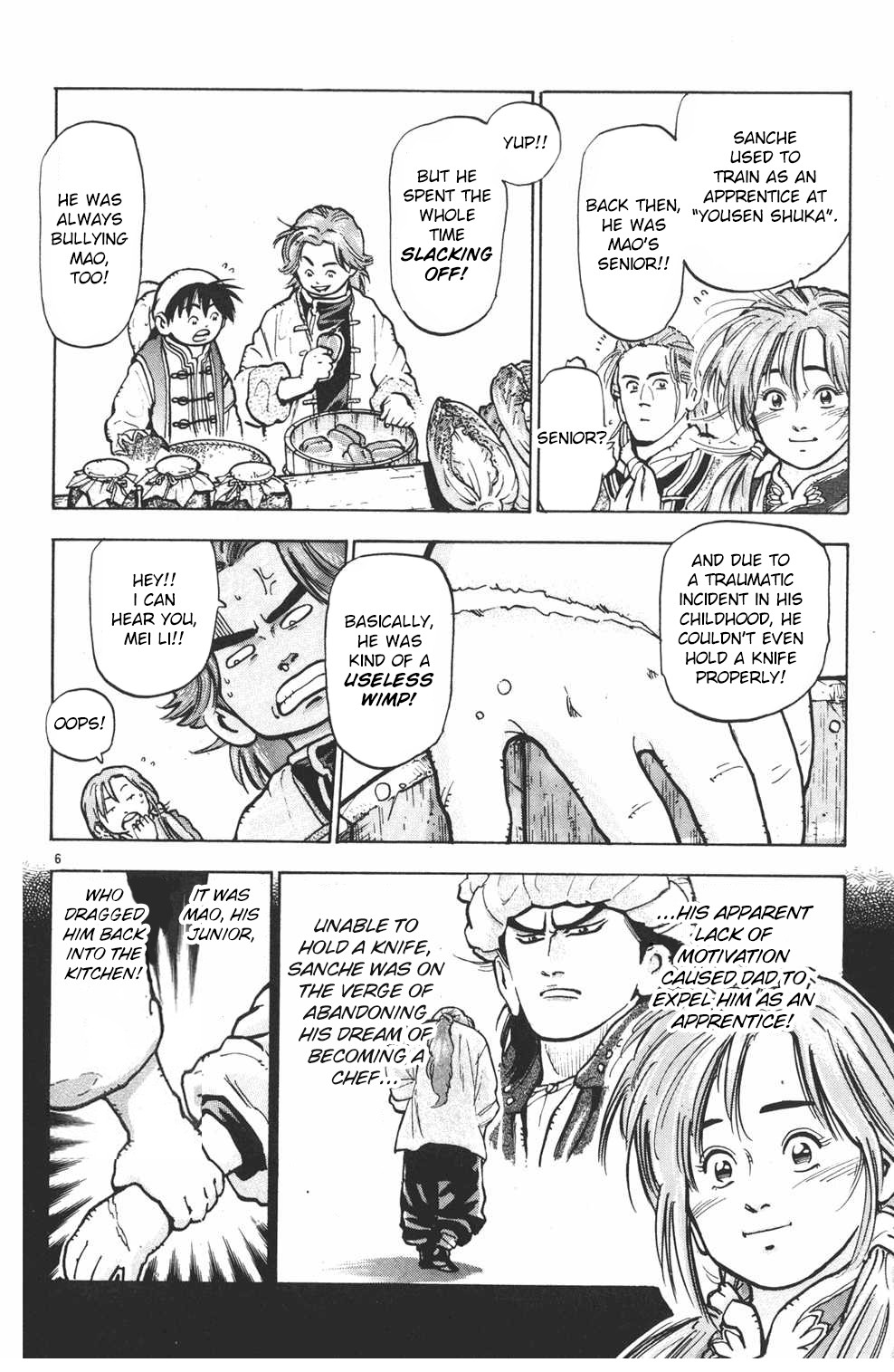 Shin Chuuka Ichiban! Chapter 30 page 6 - Chapter 30: The One from the Shadows