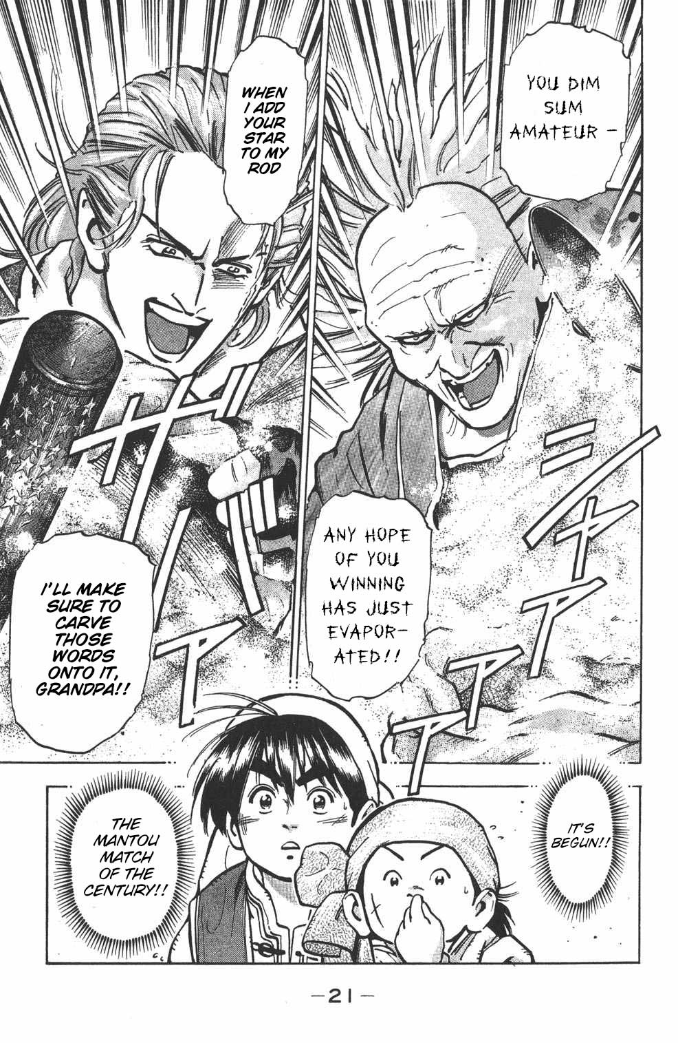 Shin Chuuka Ichiban! Chapter 34 page 21 - Chapter 34: The Legendary Clan