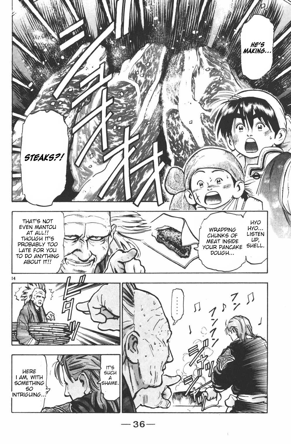Shin Chuuka Ichiban! Chapter 35 page 14 - Chapter 35: The 1600-Year-Old Secret Weapon