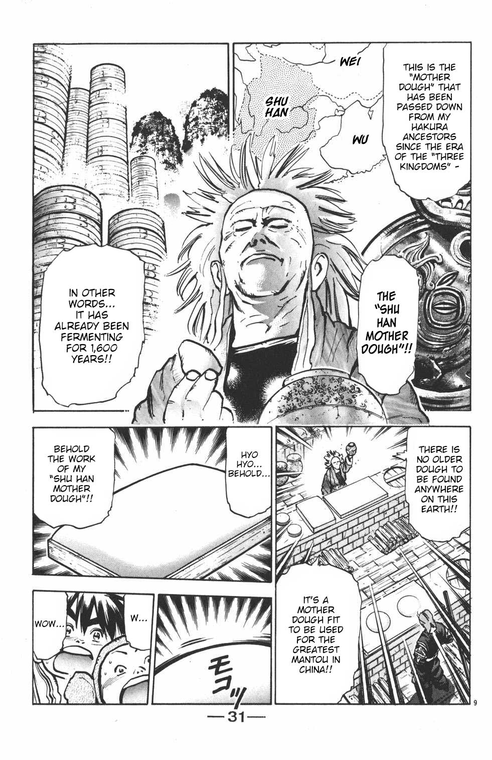Shin Chuuka Ichiban! Chapter 35 page 9 - Chapter 35: The 1600-Year-Old Secret Weapon