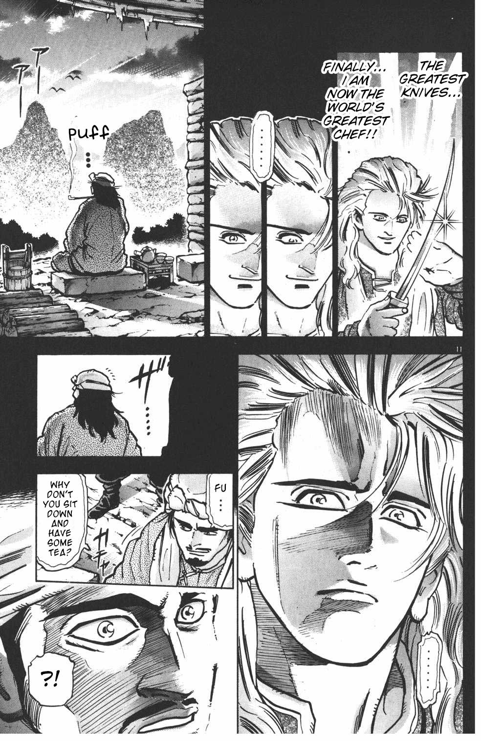 Shin Chuuka Ichiban! Chapter 39 page 11 - Chapter 39: The "Seven Star Knives" of Destiny