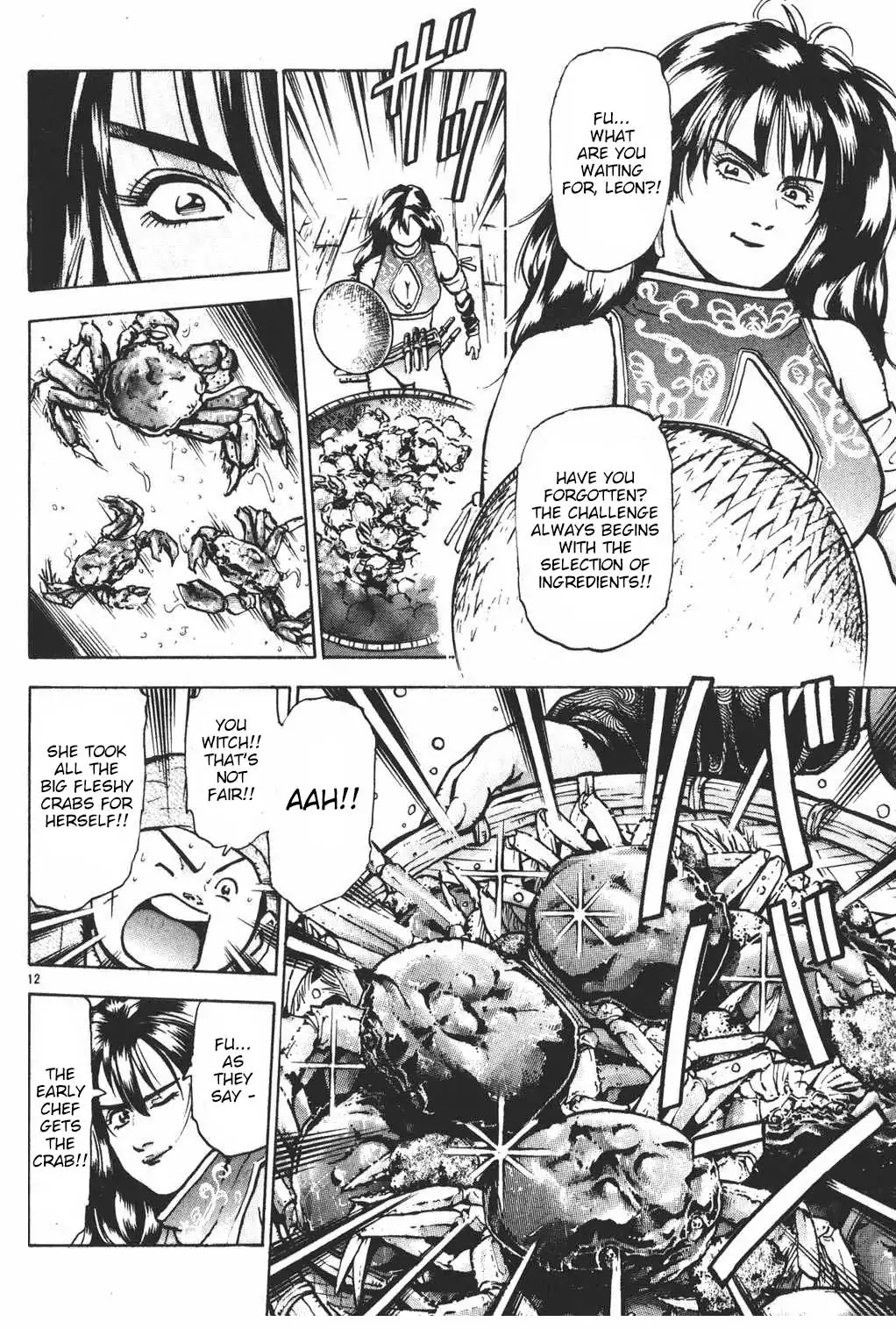 Shin Chuuka Ichiban! Chapter 40 page 12 - Chapter 40: Leon the Great