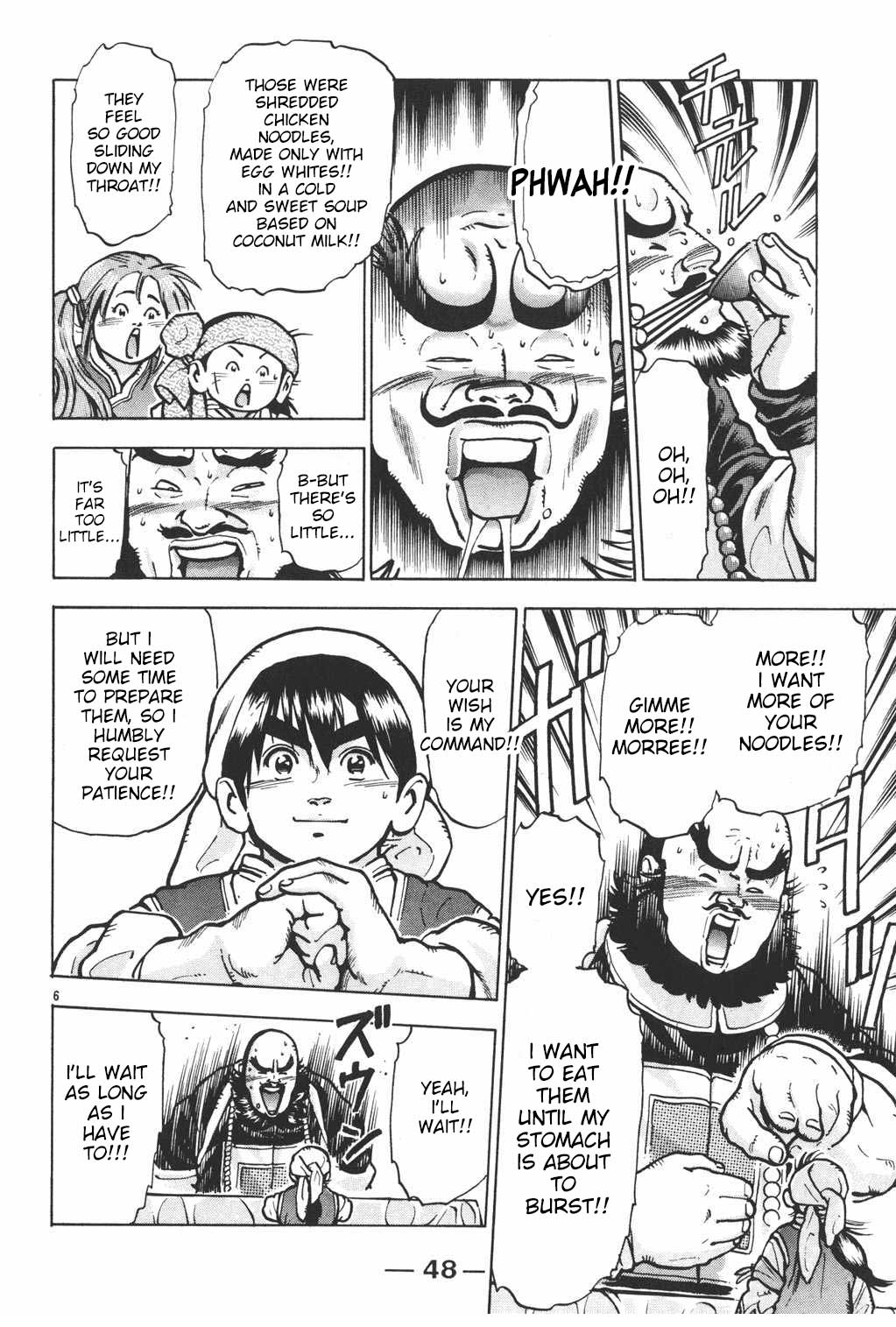 Shin Chuuka Ichiban! Chapter 54 page 6 - Chapter 54: Storm of Noodles
