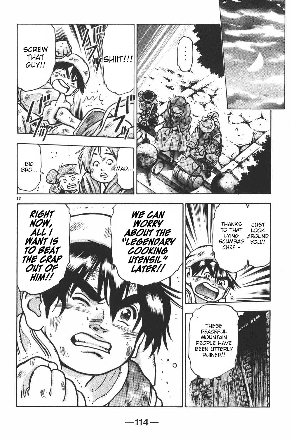 Shin Chuuka Ichiban! Chapter 57 page 12 - Chapter 57: Jiuhua, City of Gods