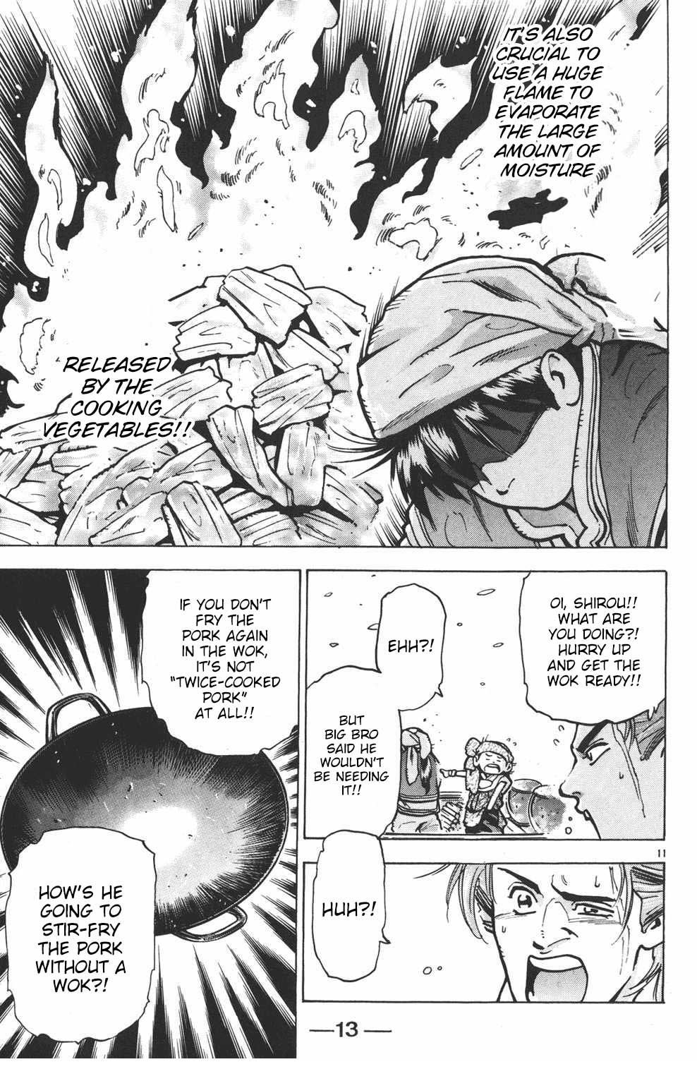 Shin Chuuka Ichiban! Chapter 61 page 11 - Chapter 61: Flame Control: Yangtze Final Showdown!!