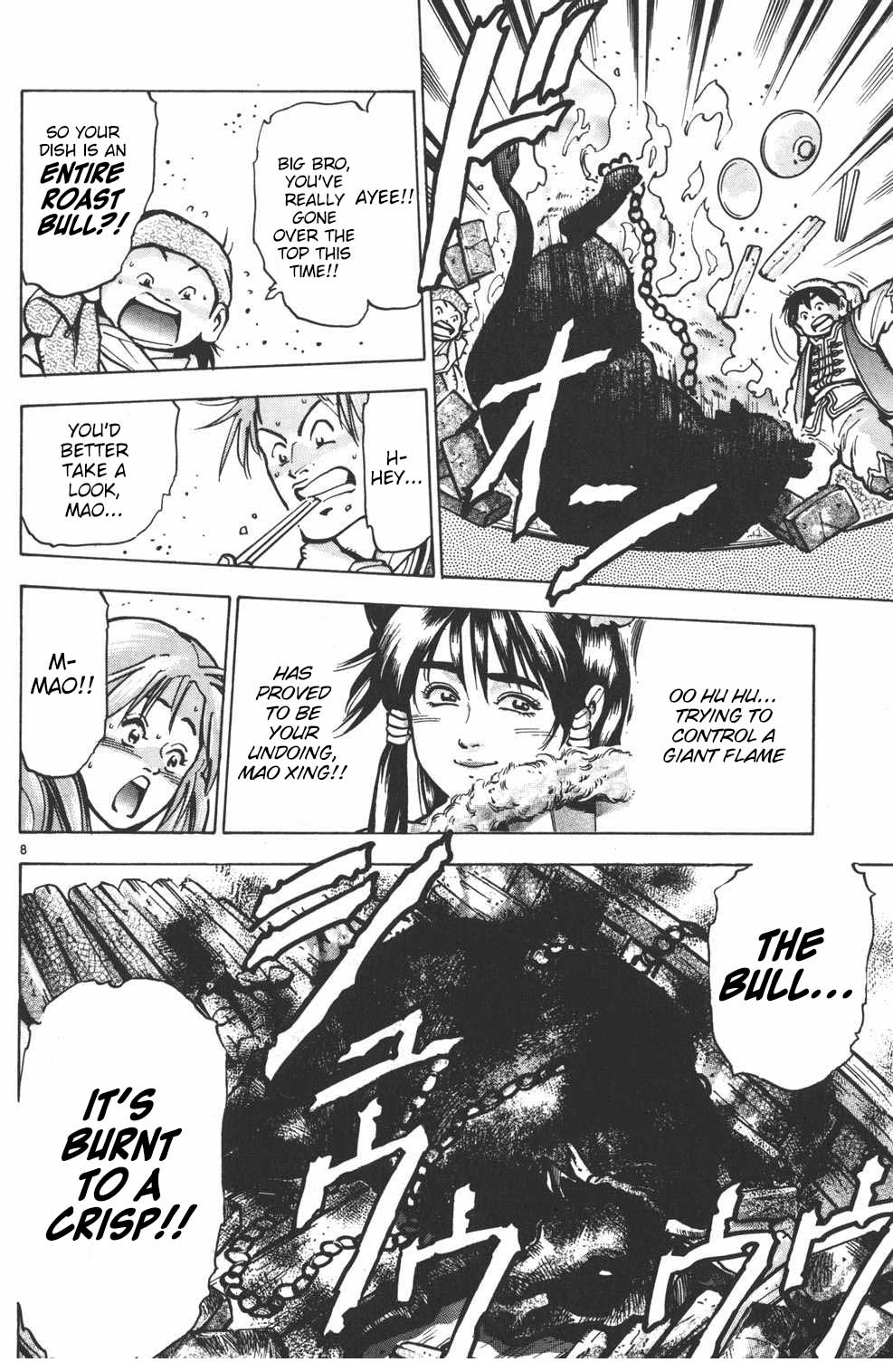 Shin Chuuka Ichiban! Chapter 62 page 8 - Chapter 62: The Inferno Master