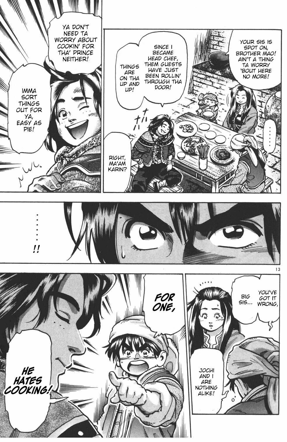 Shin Chuuka Ichiban! Chapter 69 page 13 - Chapter 69: Who Will Cook?