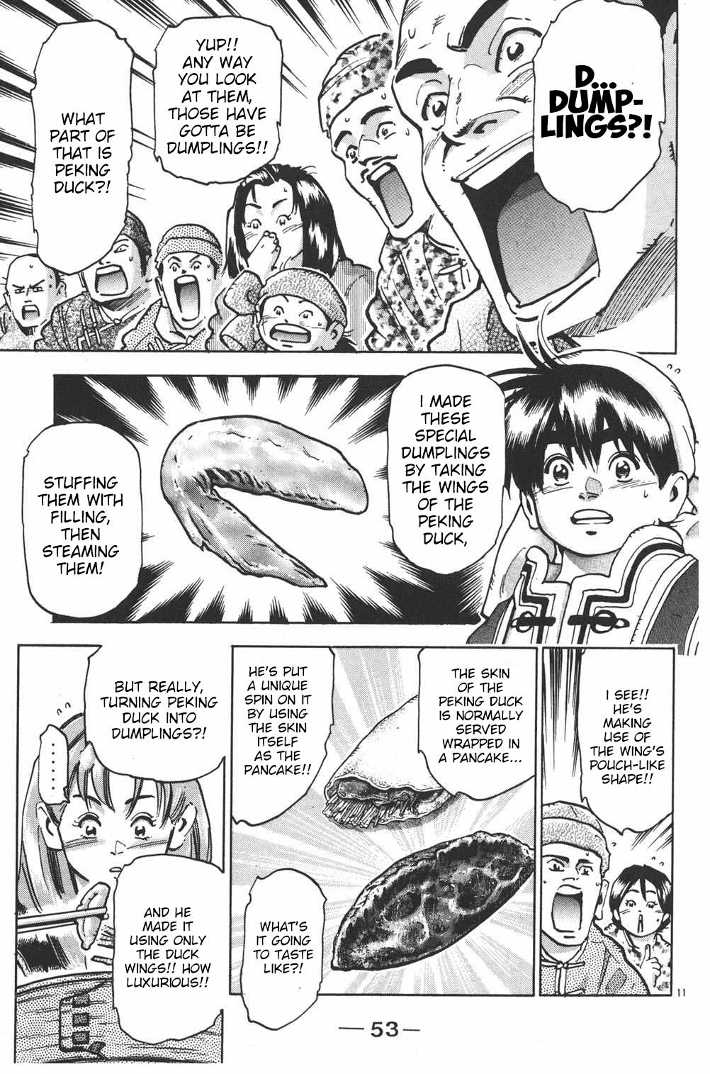 Shin Chuuka Ichiban! Chapter 72 page 11 - Chapter 72: Duck's How I Feel