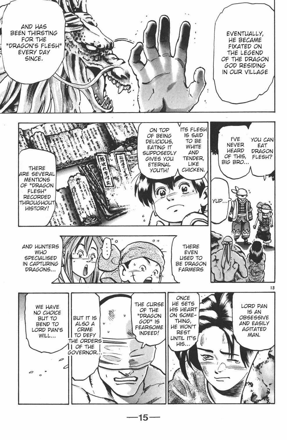 Shin Chuuka Ichiban! Chapter 79 page 13 - Chapter 79: Mao: Dragon Slayer!!