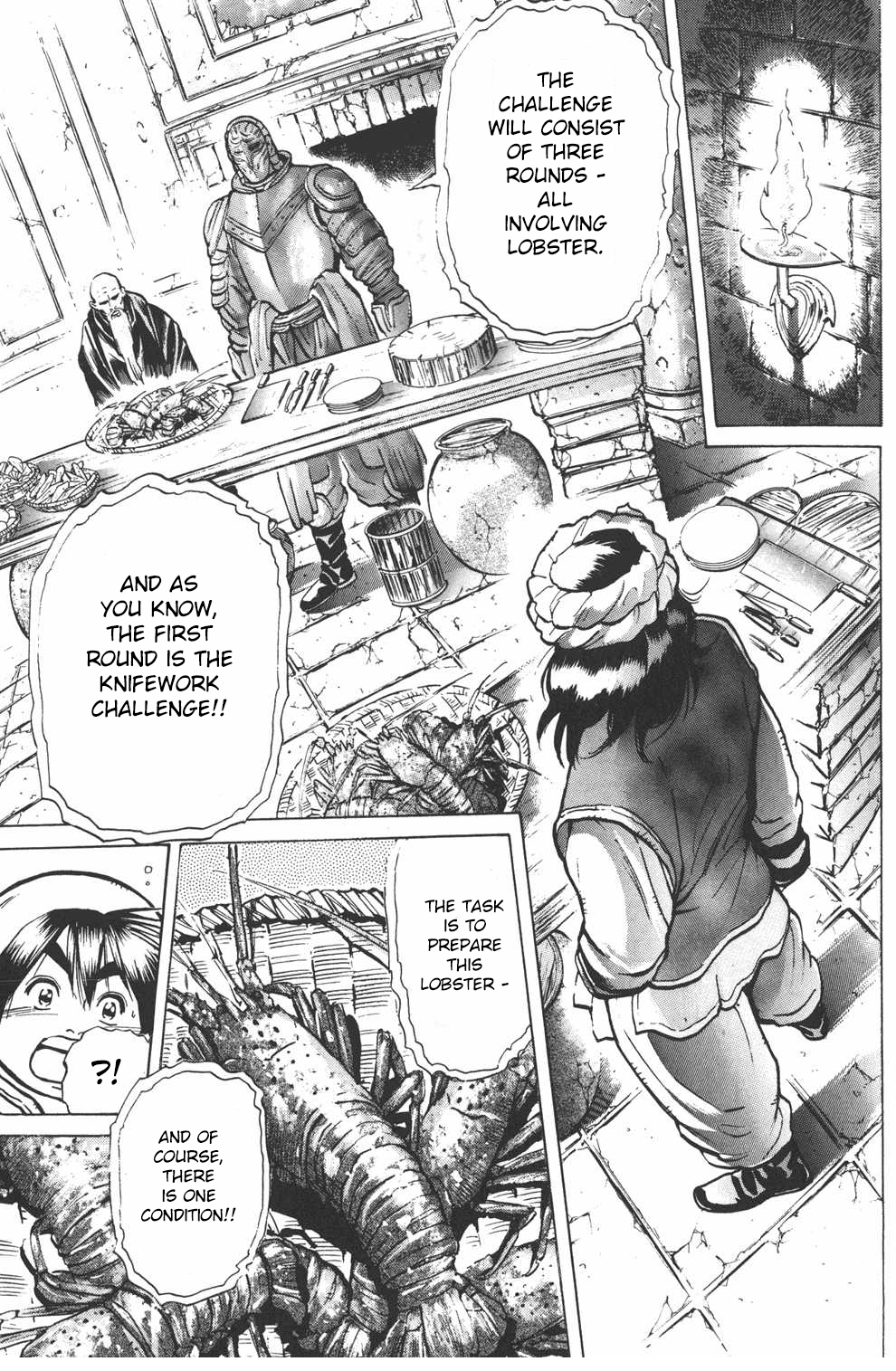 Shin Chuuka Ichiban! Chapter 8 page 7 - Chapter 8: Bloody Battle! Best-of-Three Lobster Fight!
