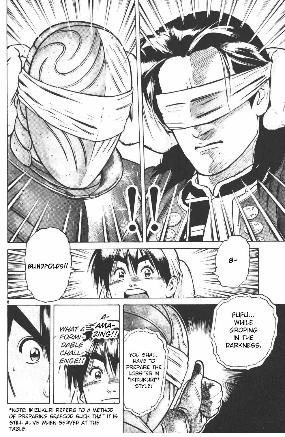 Shin Chuuka Ichiban! Chapter 8 page 8 - Chapter 8: Bloody Battle! Best-of-Three Lobster Fight!