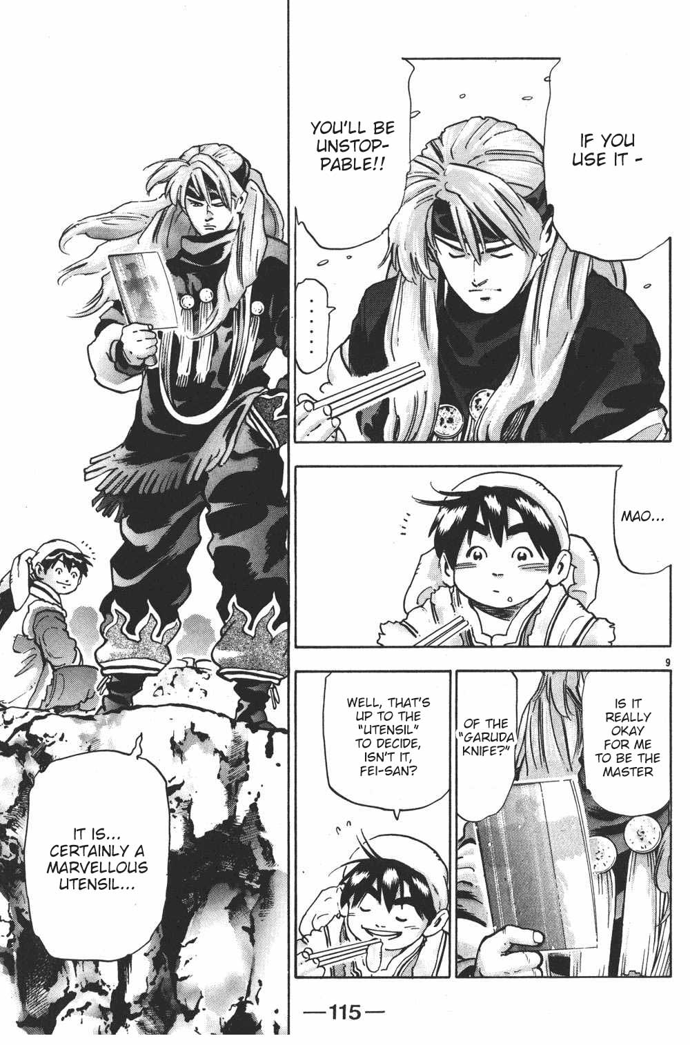 Shin Chuuka Ichiban! Chapter 83 page 9 - Chapter 83: Destiny