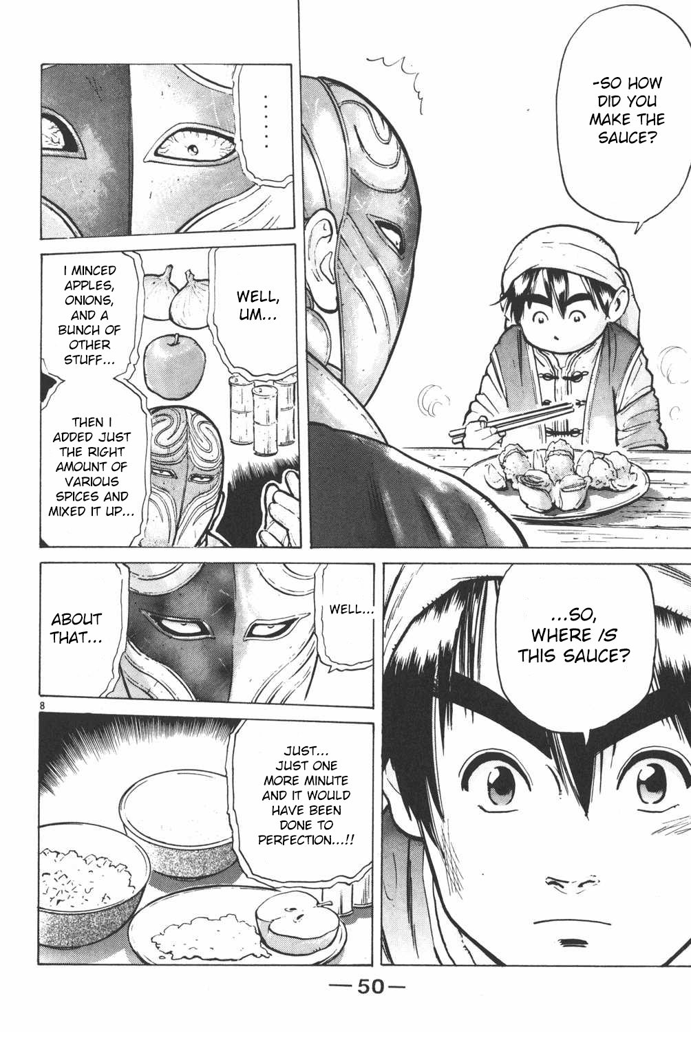 Shin Chuuka Ichiban! Chapter 9 page 8 - Chapter 9: Rising Dragon