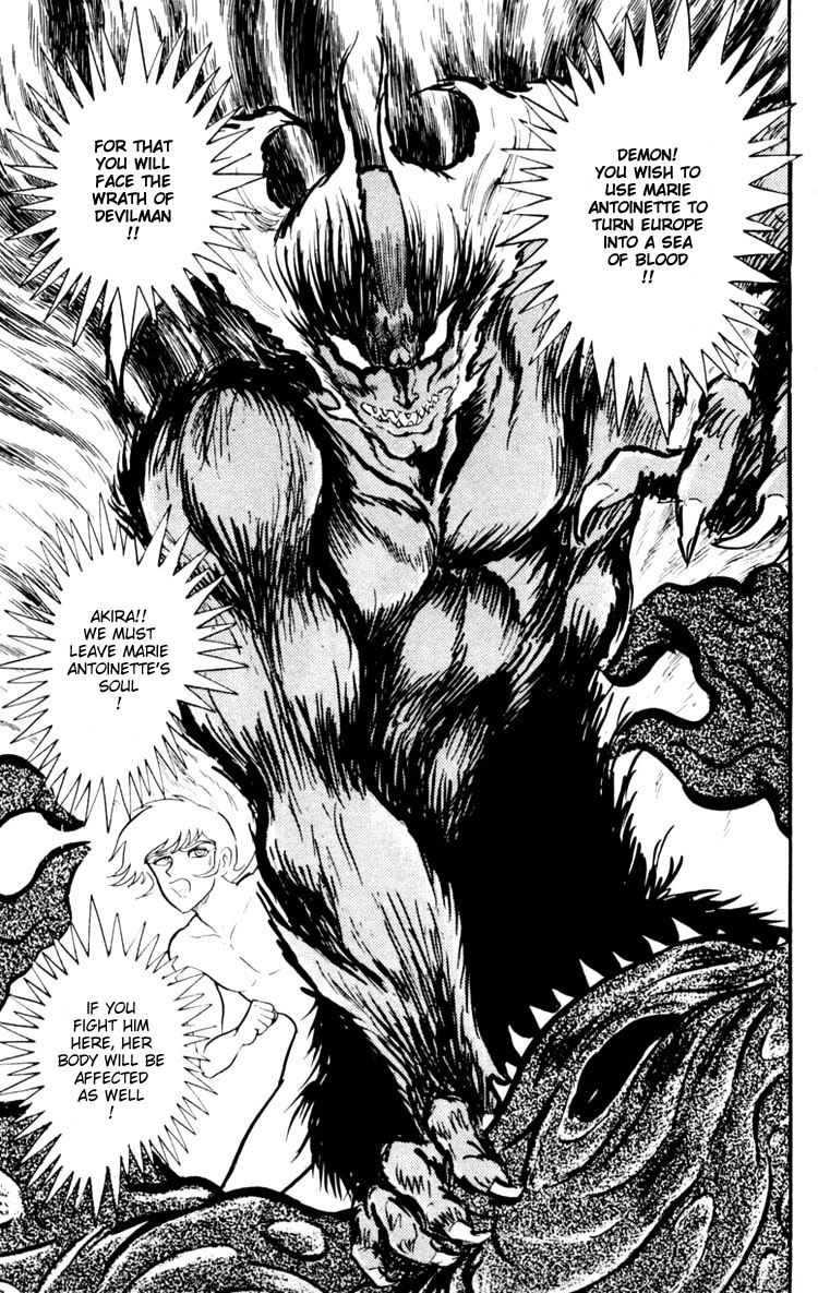 Shin Devilman Chapter 4.2 page 34 - Chapter 4 v2 : The Bewitching Queen of Versailles