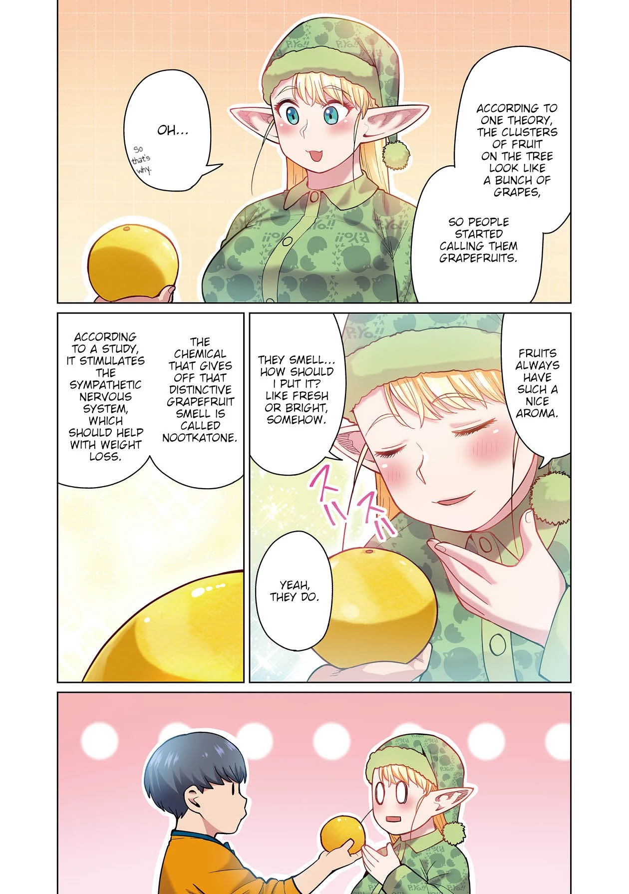 Shin Elf-san wa Yaserarenai. Chapter 1 page 19 - Chapter 1: Elf Oil