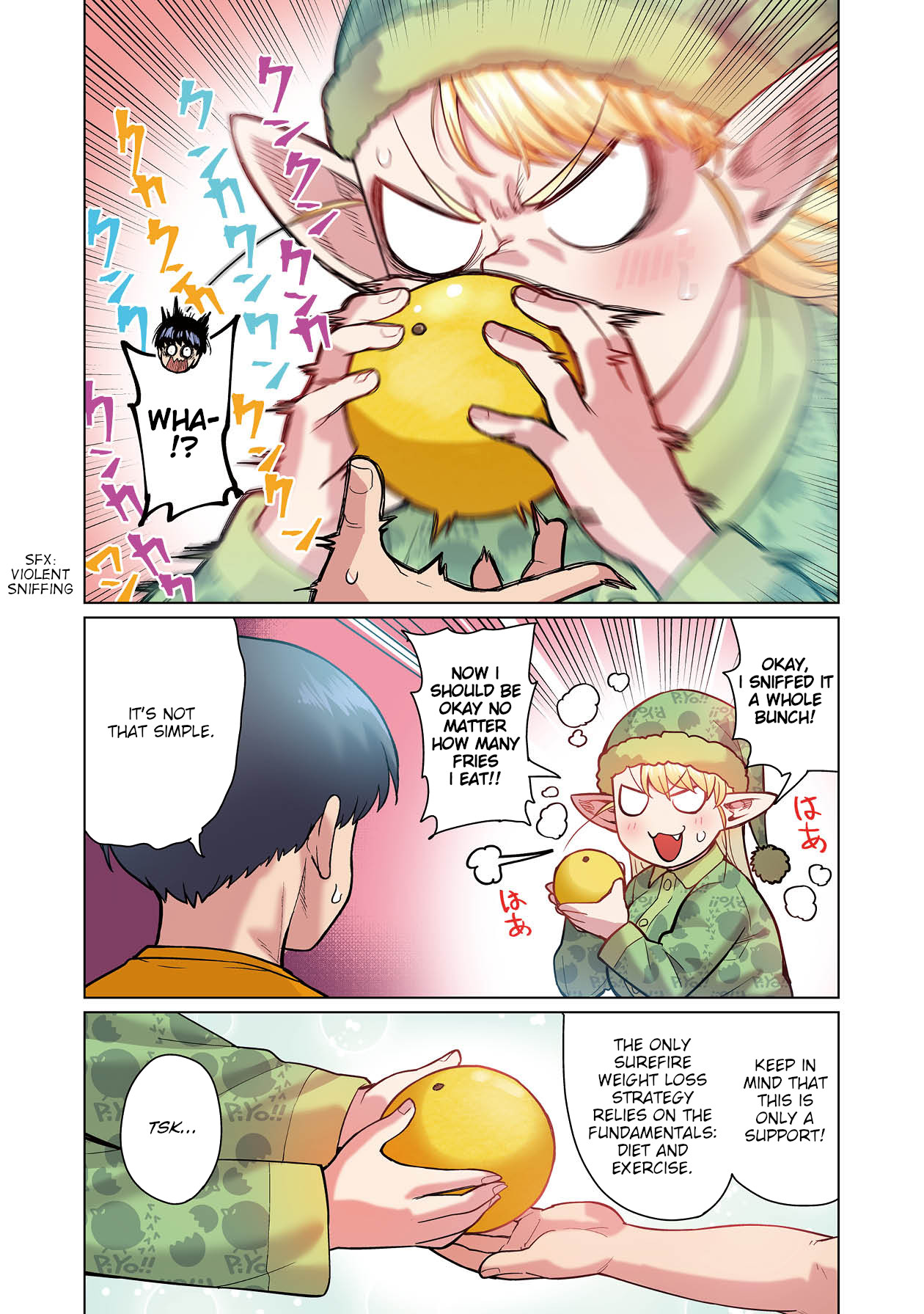 Shin Elf-san wa Yaserarenai. Chapter 1 page 20 - Chapter 1: Elf Oil