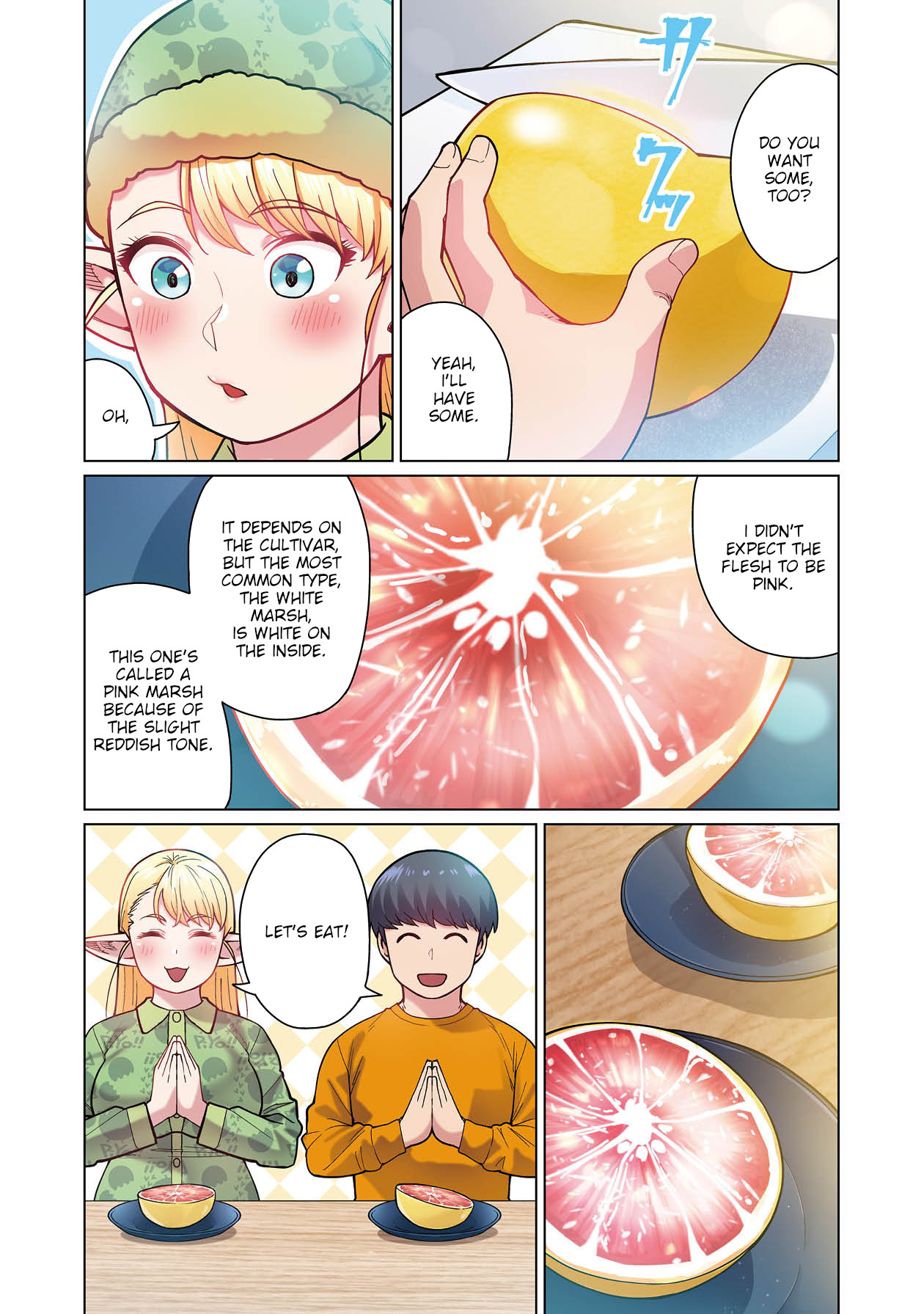 Shin Elf-san wa Yaserarenai. Chapter 1 page 21 - Chapter 1: Elf Oil