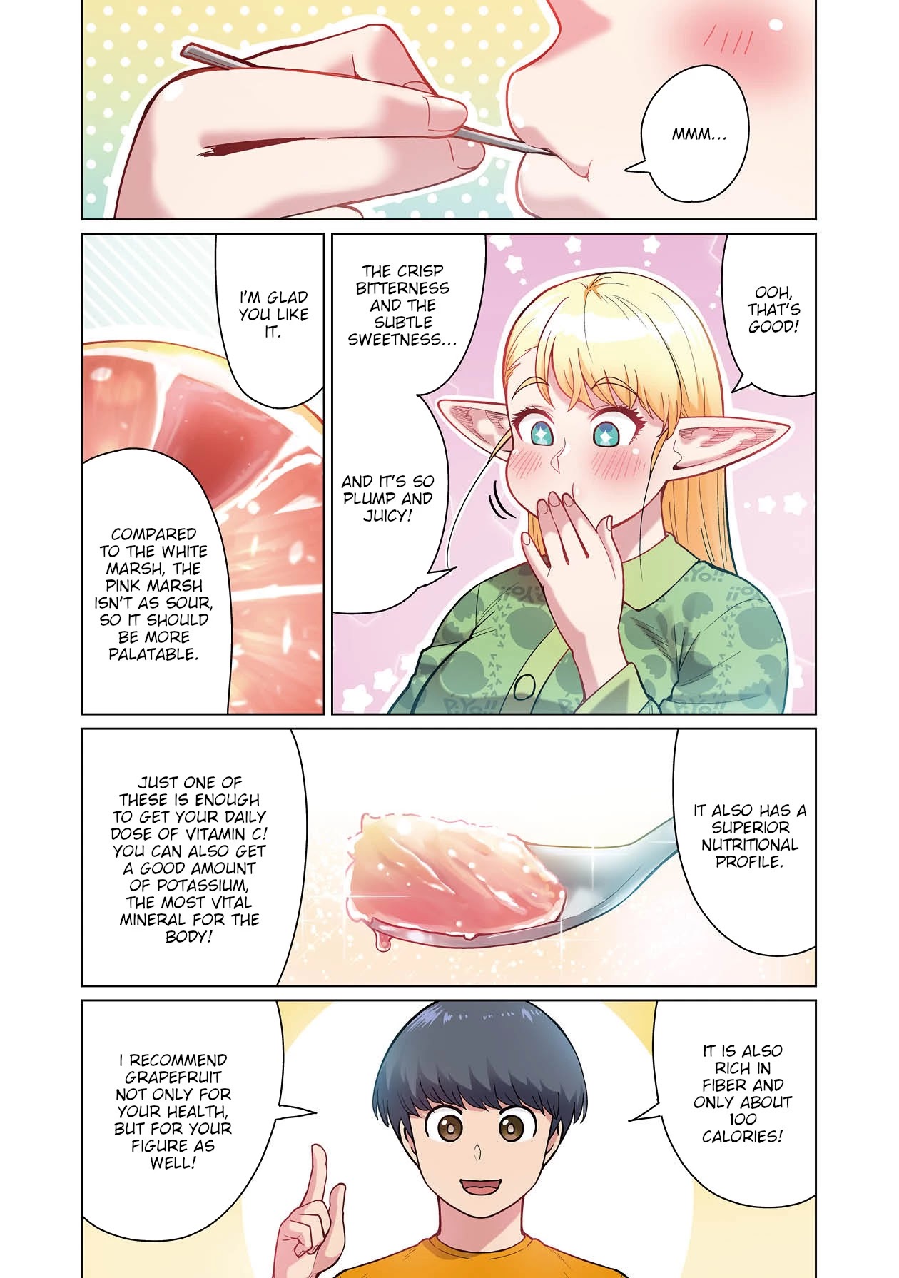 Shin Elf-san wa Yaserarenai. Chapter 1 page 22 - Chapter 1: Elf Oil