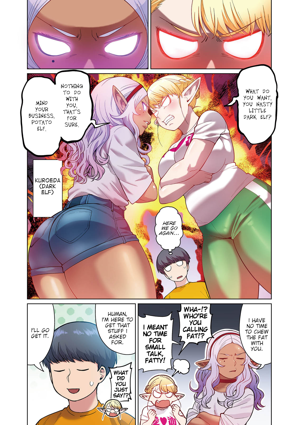 Shin Elf-san wa Yaserarenai. Chapter 1 page 26 - Chapter 1: Elf Oil