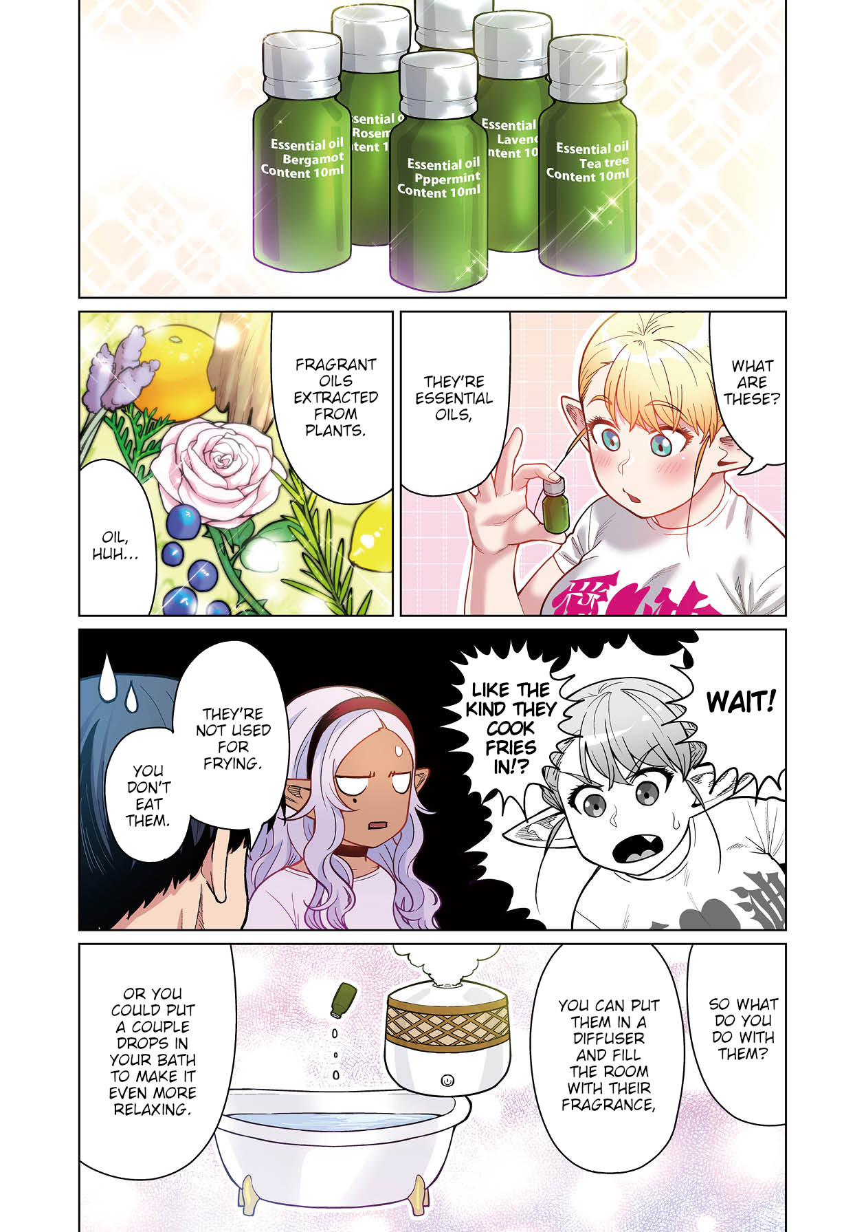 Shin Elf-san wa Yaserarenai. Chapter 1 page 27 - Chapter 1: Elf Oil