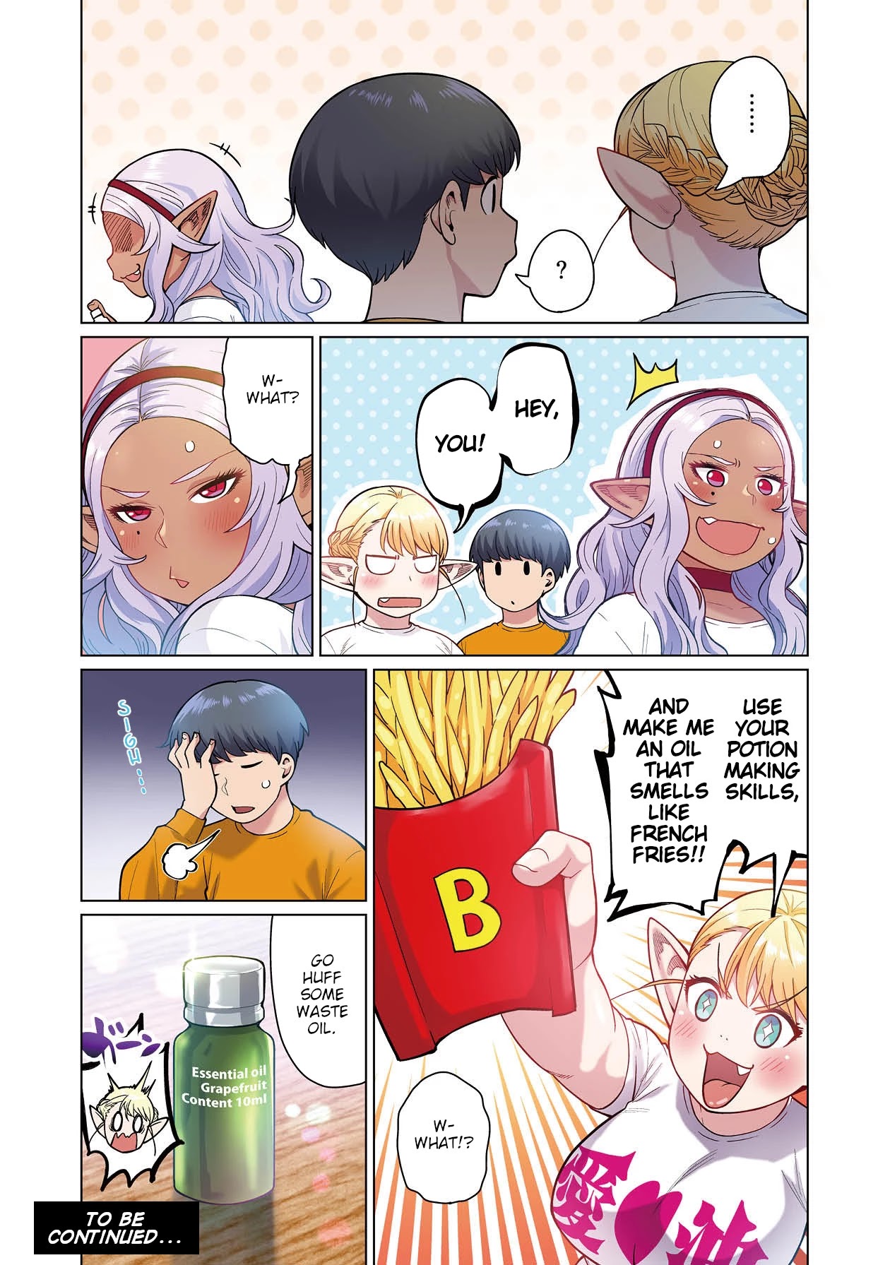 Shin Elf-san wa Yaserarenai. Chapter 1 page 32 - Chapter 1: Elf Oil