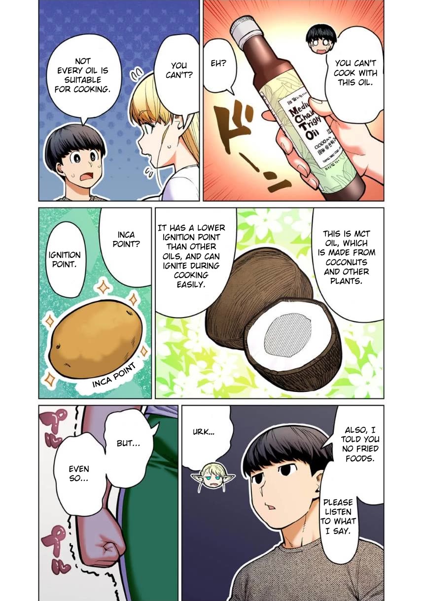 Shin Elf-san wa Yaserarenai. Chapter 12 page 13 - Chapter 12: Slippery Needs