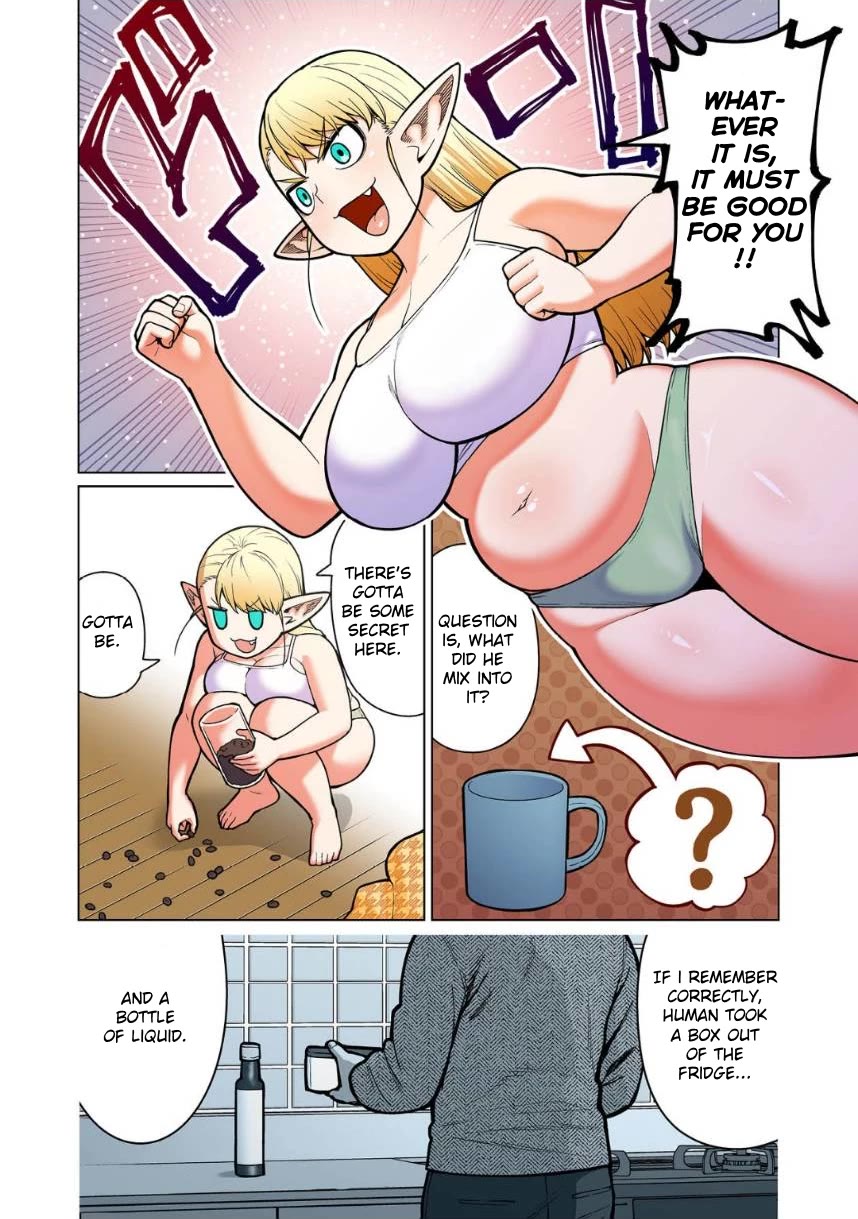 Shin Elf-san wa Yaserarenai. Chapter 12 page 7 - Chapter 12: Slippery Needs