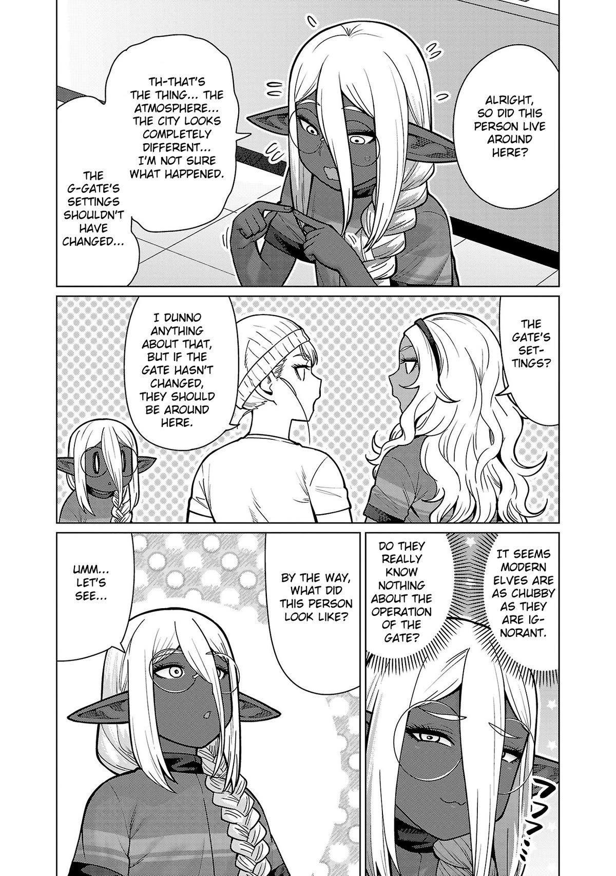 Shin Elf-san wa Yaserarenai. Chapter 13 page 18 - Chapter 13: Ancient Threats (Part 1)