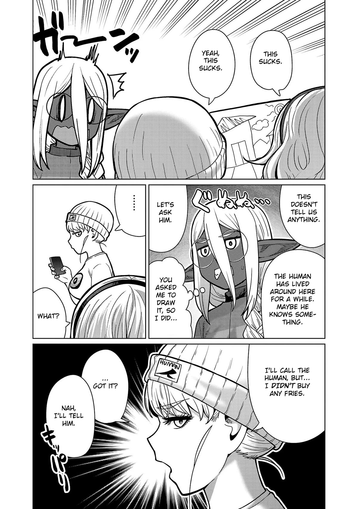 Shin Elf-san wa Yaserarenai. Chapter 13 page 21 - Chapter 13: Ancient Threats (Part 1)