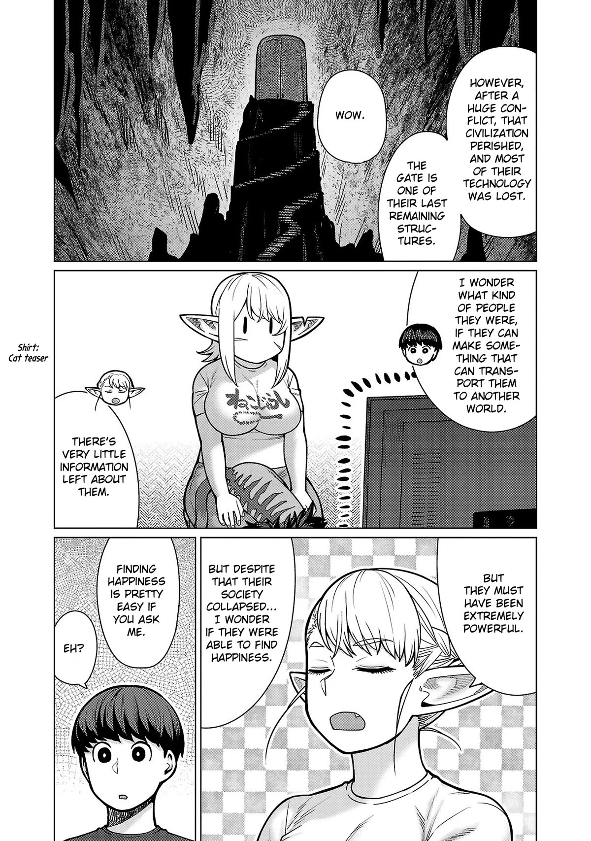 Shin Elf-san wa Yaserarenai. Chapter 13 page 6 - Chapter 13: Ancient Threats (Part 1)