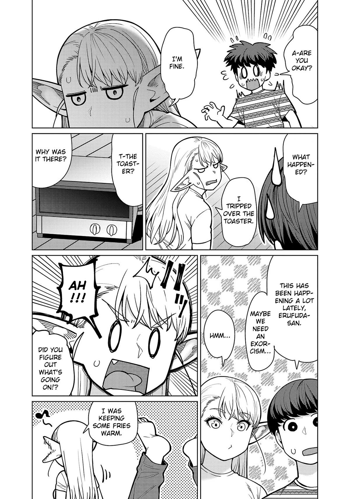 Shin Elf-san wa Yaserarenai. Chapter 14 page 10 - Chapter 14: Ancient Threats (Part 2)