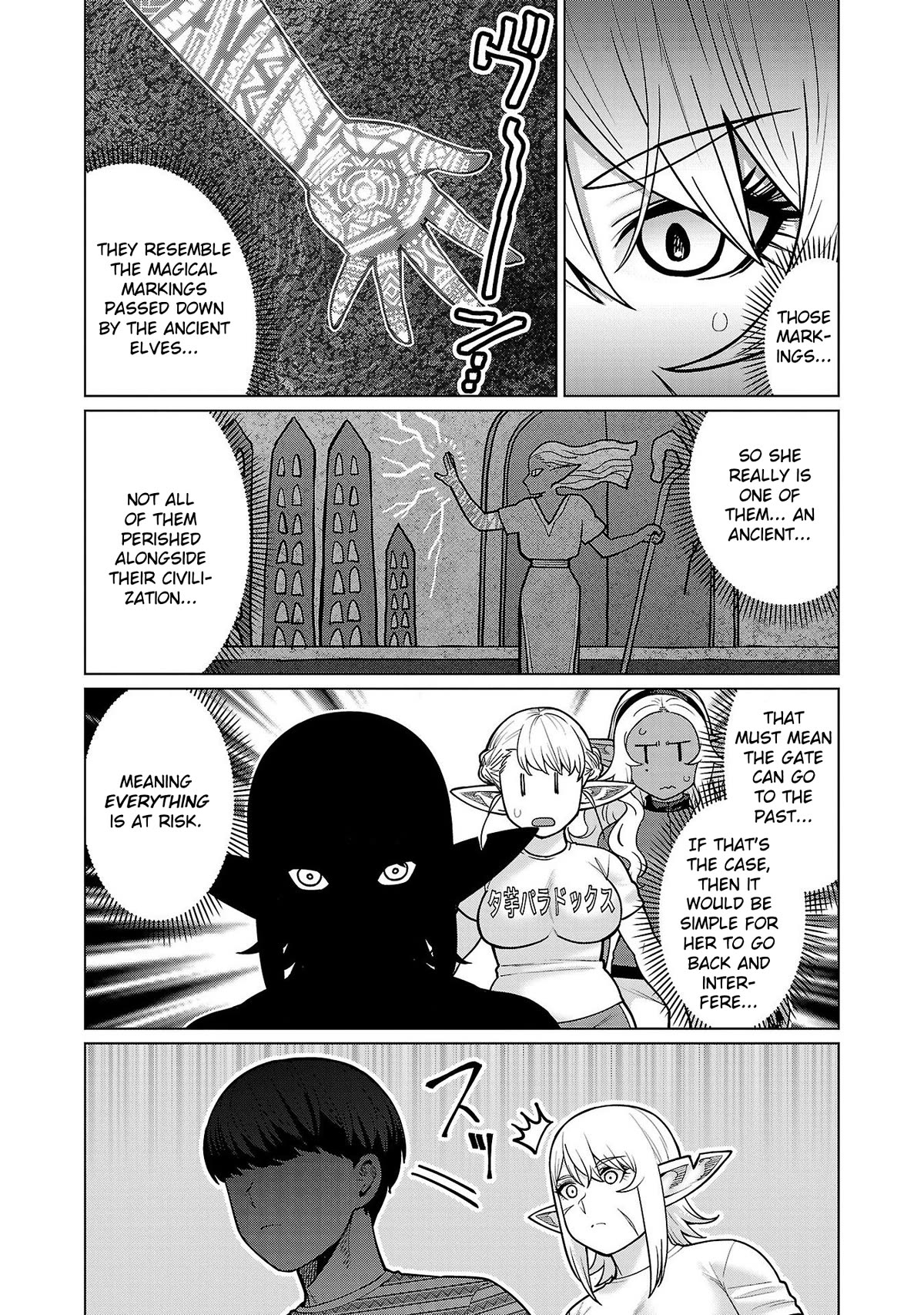 Shin Elf-san wa Yaserarenai. Chapter 14 page 21 - Chapter 14: Ancient Threats (Part 2)