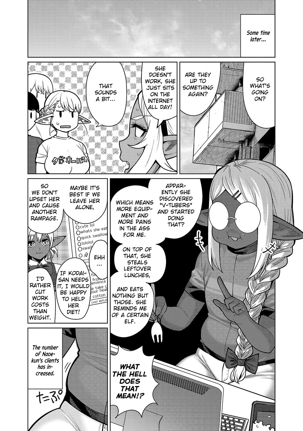 Shin Elf-san wa Yaserarenai. Chapter 14 page 24 - Chapter 14: Ancient Threats (Part 2)