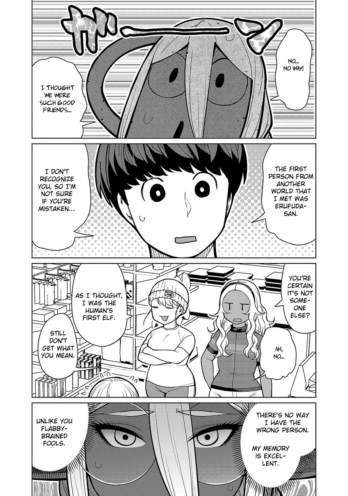 Shin Elf-san wa Yaserarenai. Chapter 14 page 4 - Chapter 14: Ancient Threats (Part 2)