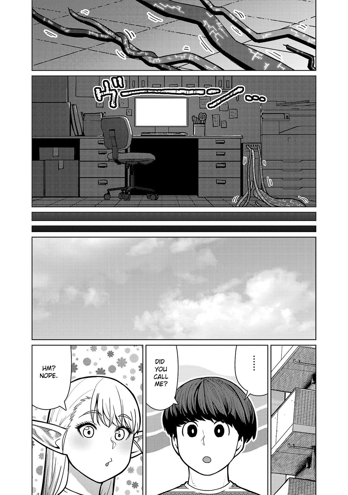 Shin Elf-san wa Yaserarenai. Chapter 14 page 8 - Chapter 14: Ancient Threats (Part 2)