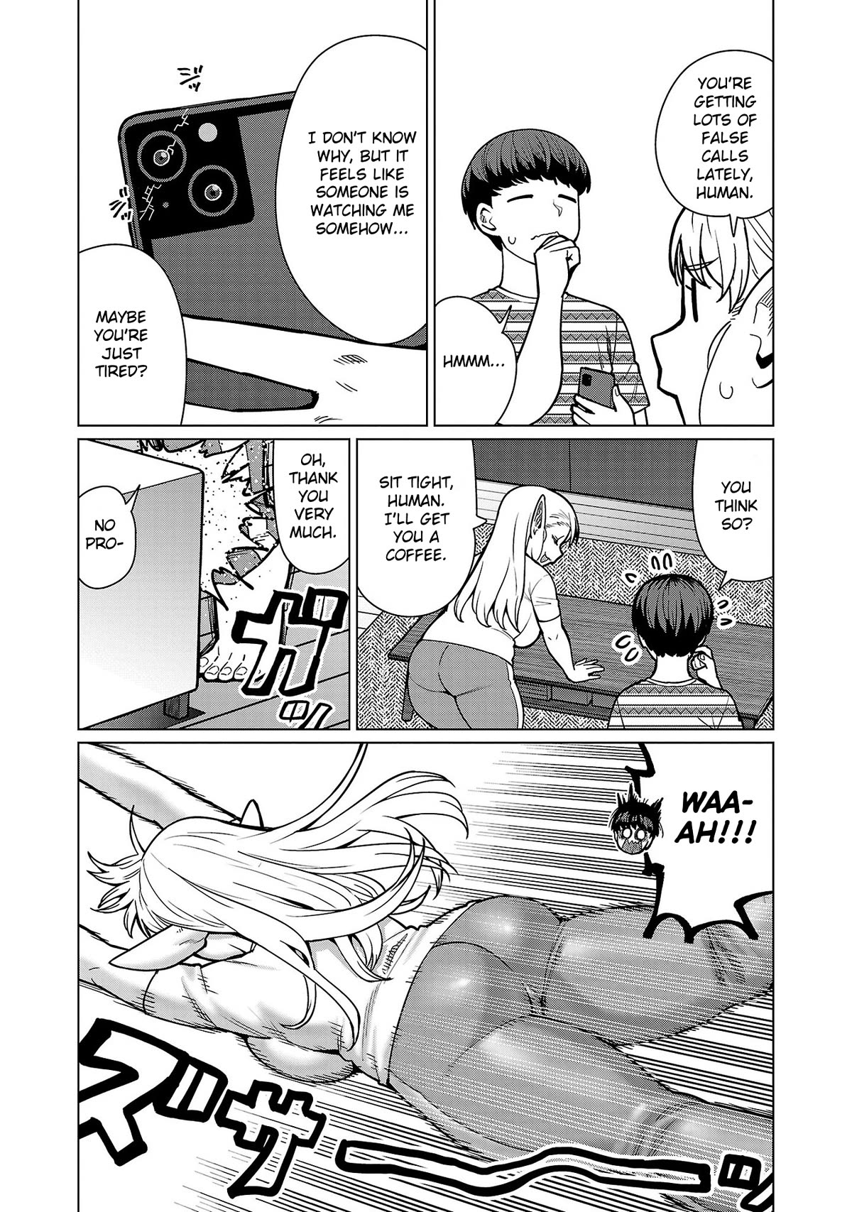 Shin Elf-san wa Yaserarenai. Chapter 14 page 9 - Chapter 14: Ancient Threats (Part 2)