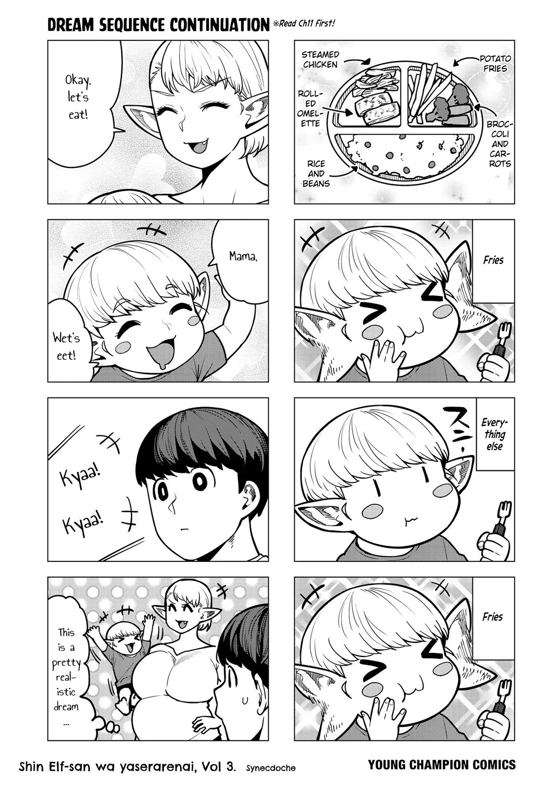 Shin Elf-san wa Yaserarenai. Chapter 15.5 page 25 - Chapter 15.5: Volume 3 Extras