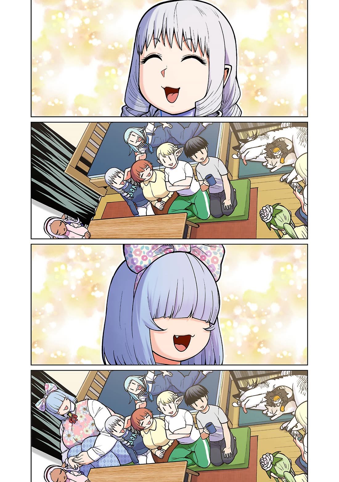 Shin Elf-san wa Yaserarenai. Chapter 15 page 13 - Chapter 15: Rapid Relocation